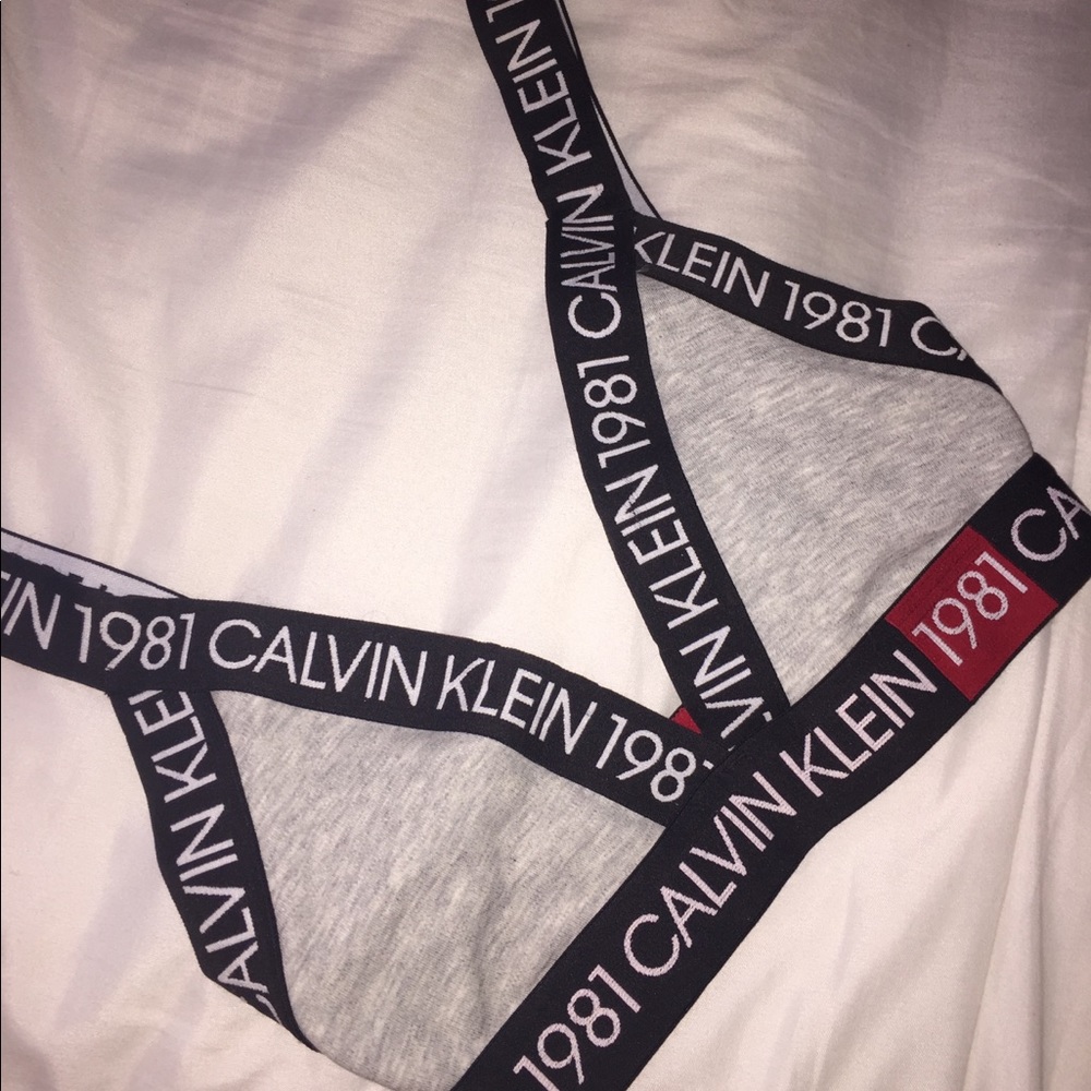 brand new calvin klein bralette